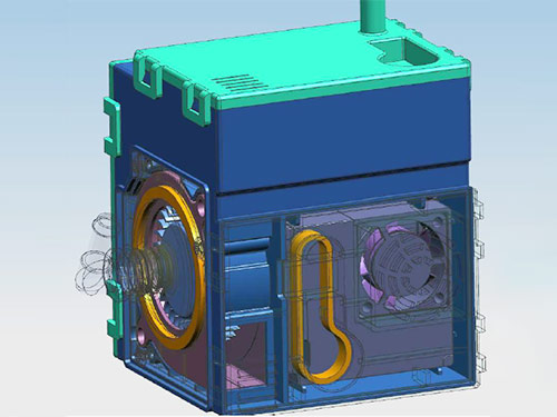 In-car air purification system-PM2.5+CO2 detection